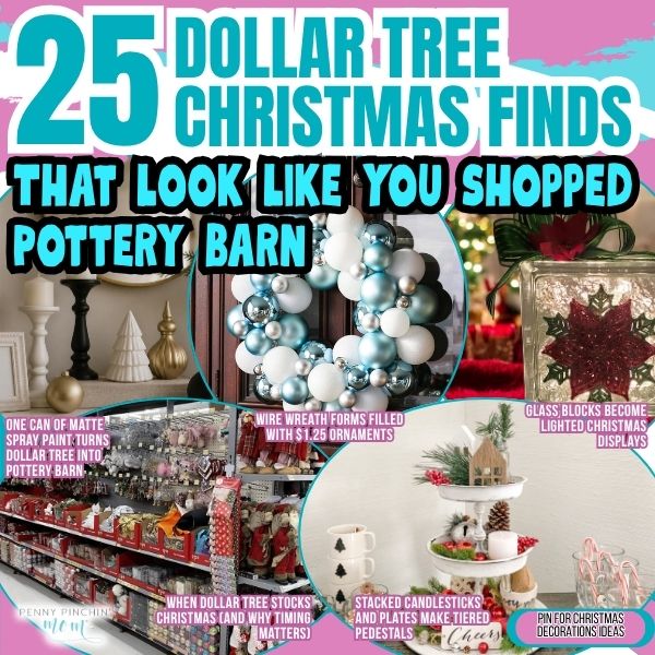 25 Dollar Tree Christmas Finds That Look Like You Shopped Pottery Barn