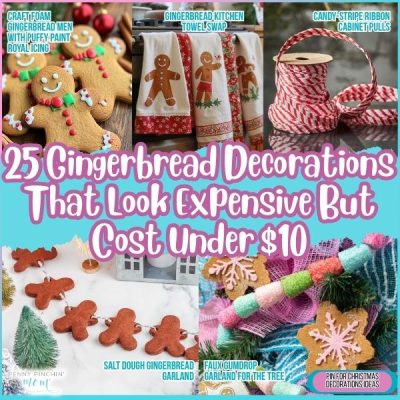 25 Gingerbread Decorations That Look Expensive But Cost Under $10
