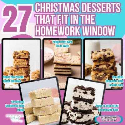 27 Christmas Desserts That Fit in the Homework Window
