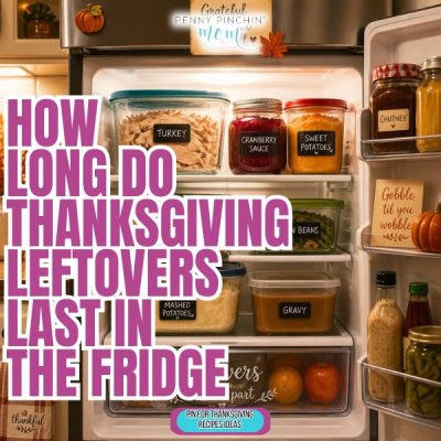 How Long Do Thanksgiving Leftovers Last in the Fridge