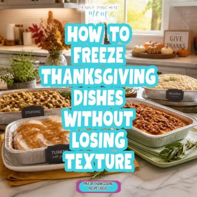 How to Freeze Thanksgiving Dishes Without Losing Texture