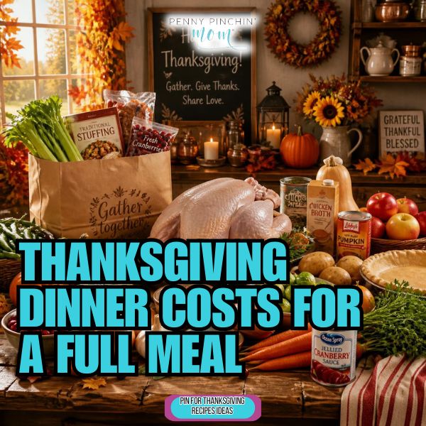 Thanksgiving Dinner Costs for a Full Meal