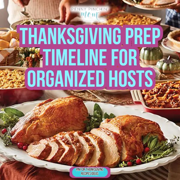 Thanksgiving Prep Timeline for Organized Hosts