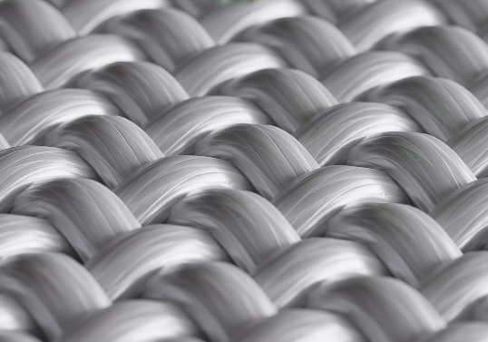 silver in fabric