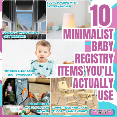 10 Minimalist Baby Registry Items You’ll Actually Use