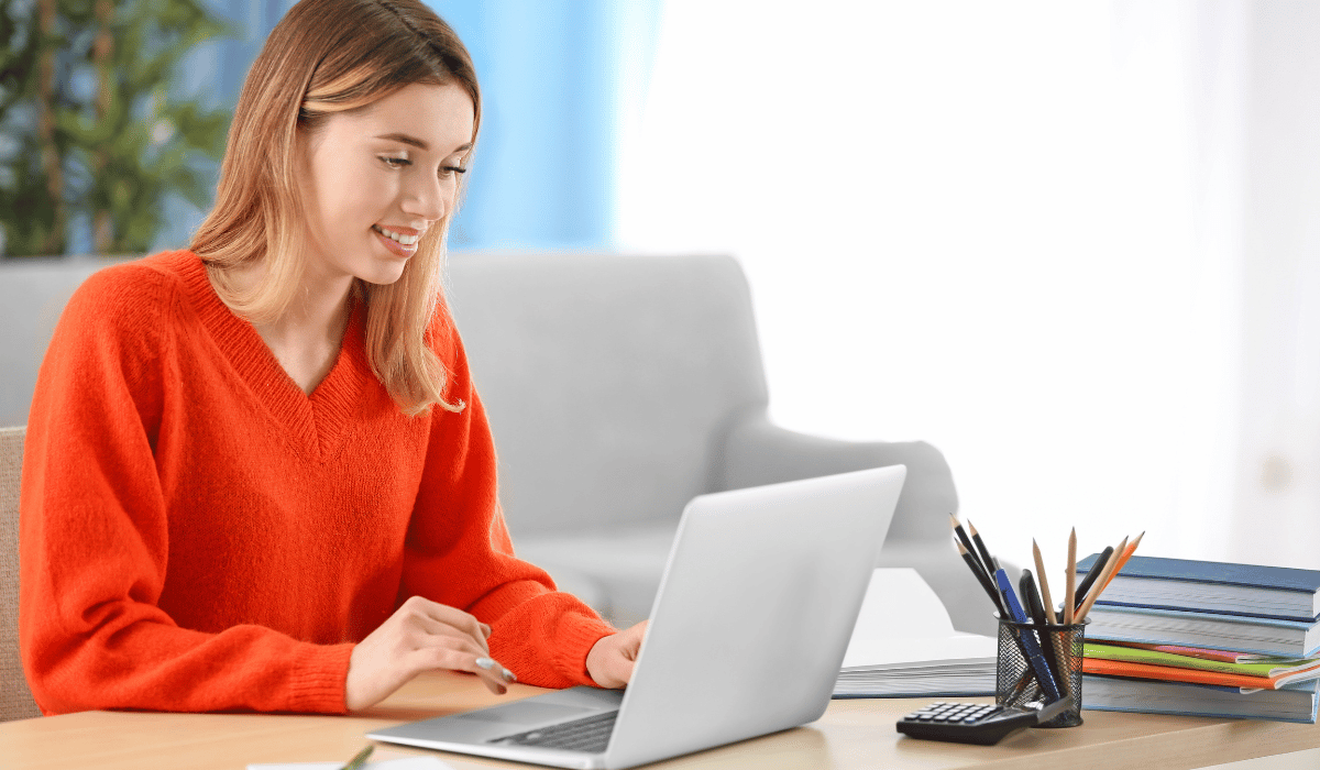 woman laptop