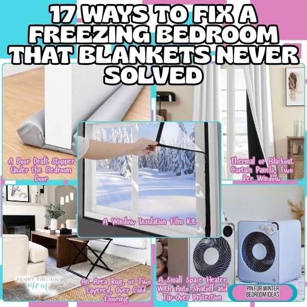 17 Ways to Fix a Freezing Bedroom That Blankets Never Solved