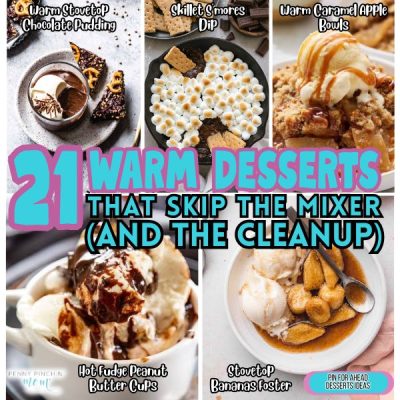 21 Warm Desserts That Skip the Mixer (and the Cleanup)