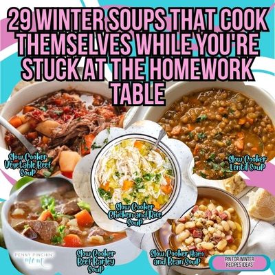29 Winter Soups That Cook Themselves While You’re Stuck at the Homework Table