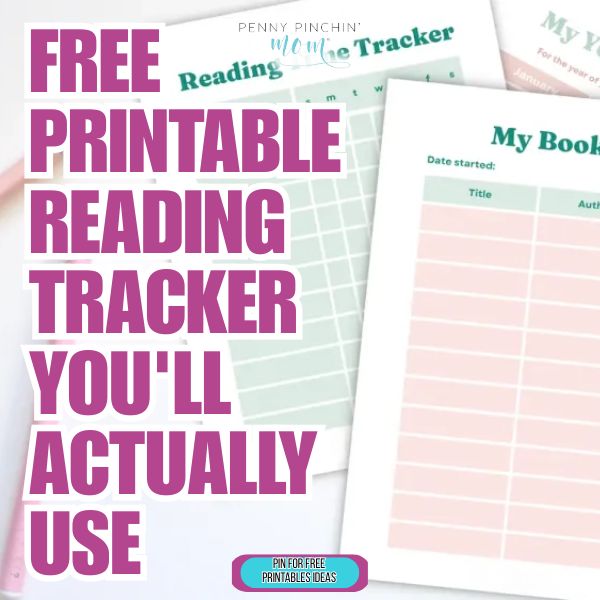 Free Printable Reading Tracker You’ll Actually Use