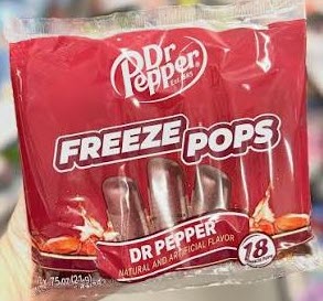 Dr Pepper Freezer Bars, 18 ct