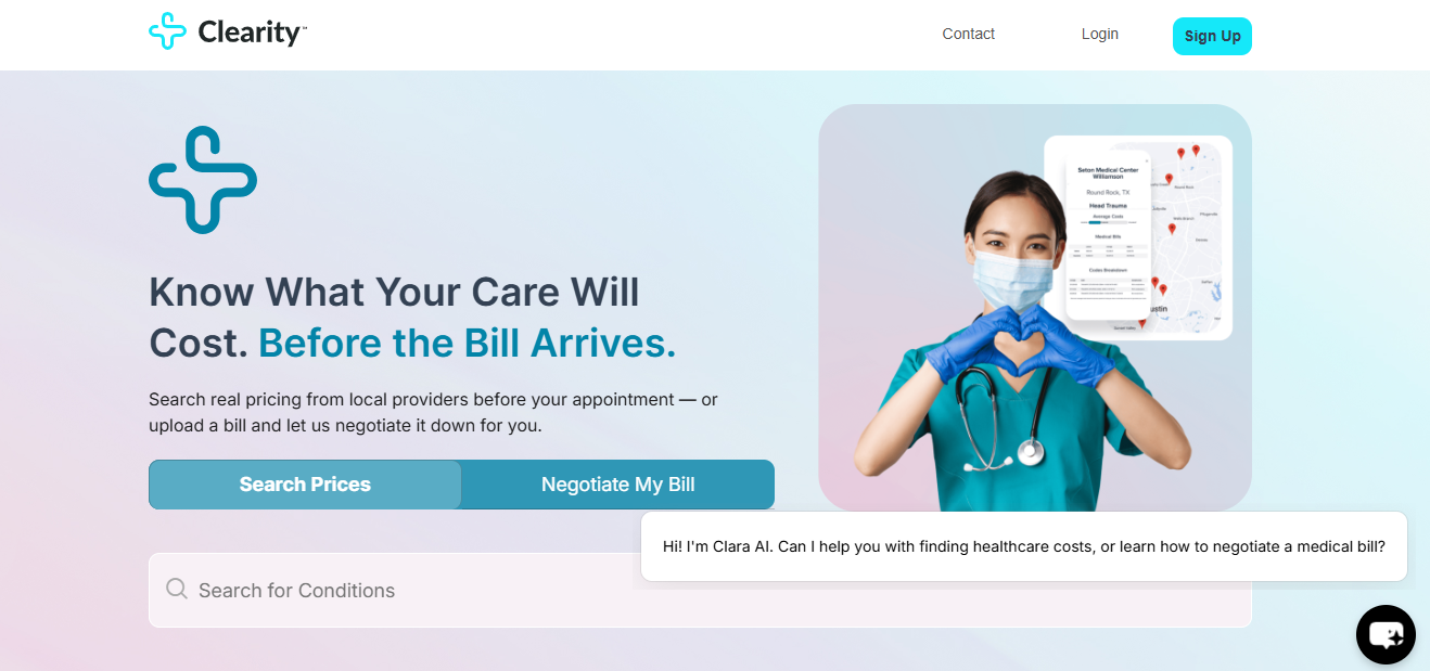 Negotiate a Medical Bill with Clearity Health