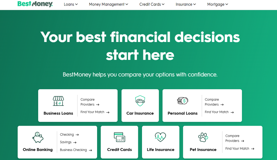 Bestmoney for Checking Accounts